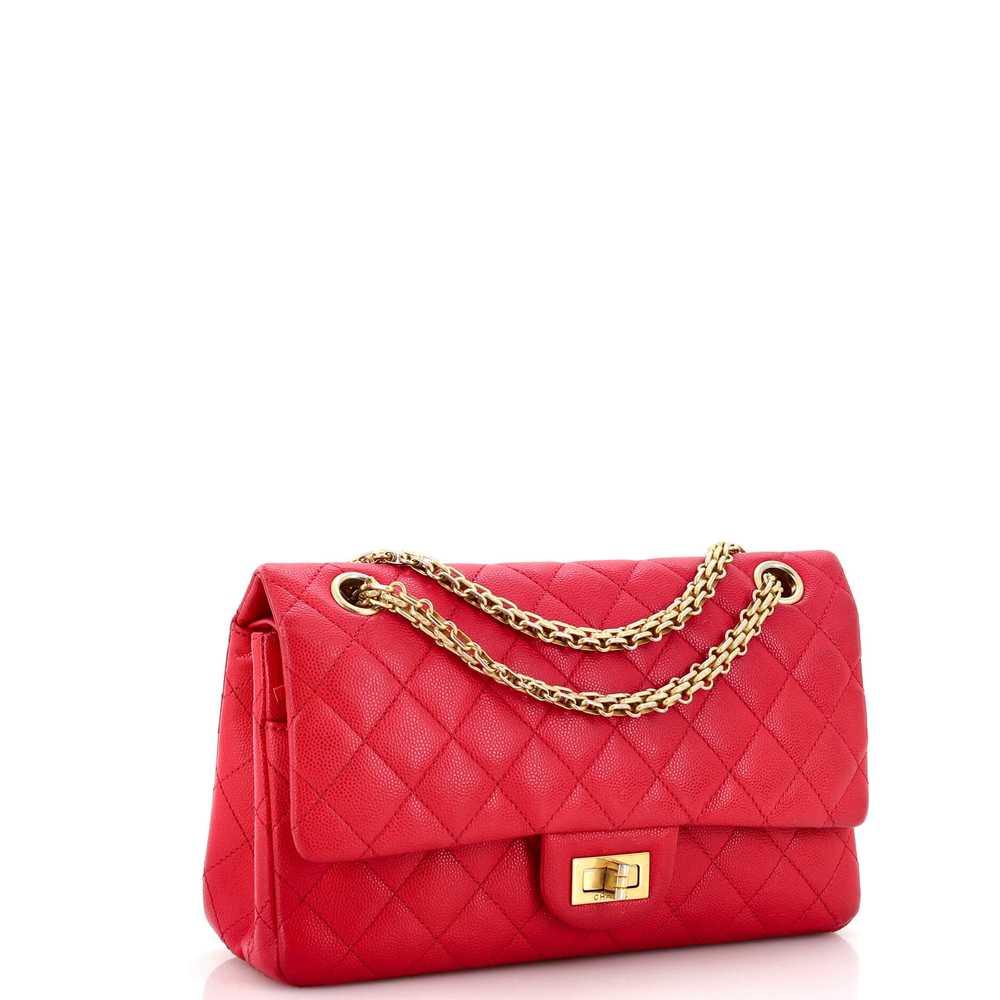 CHANEL Reissue 2.55 Flap Bag Quilted Caviar 225 - image 2