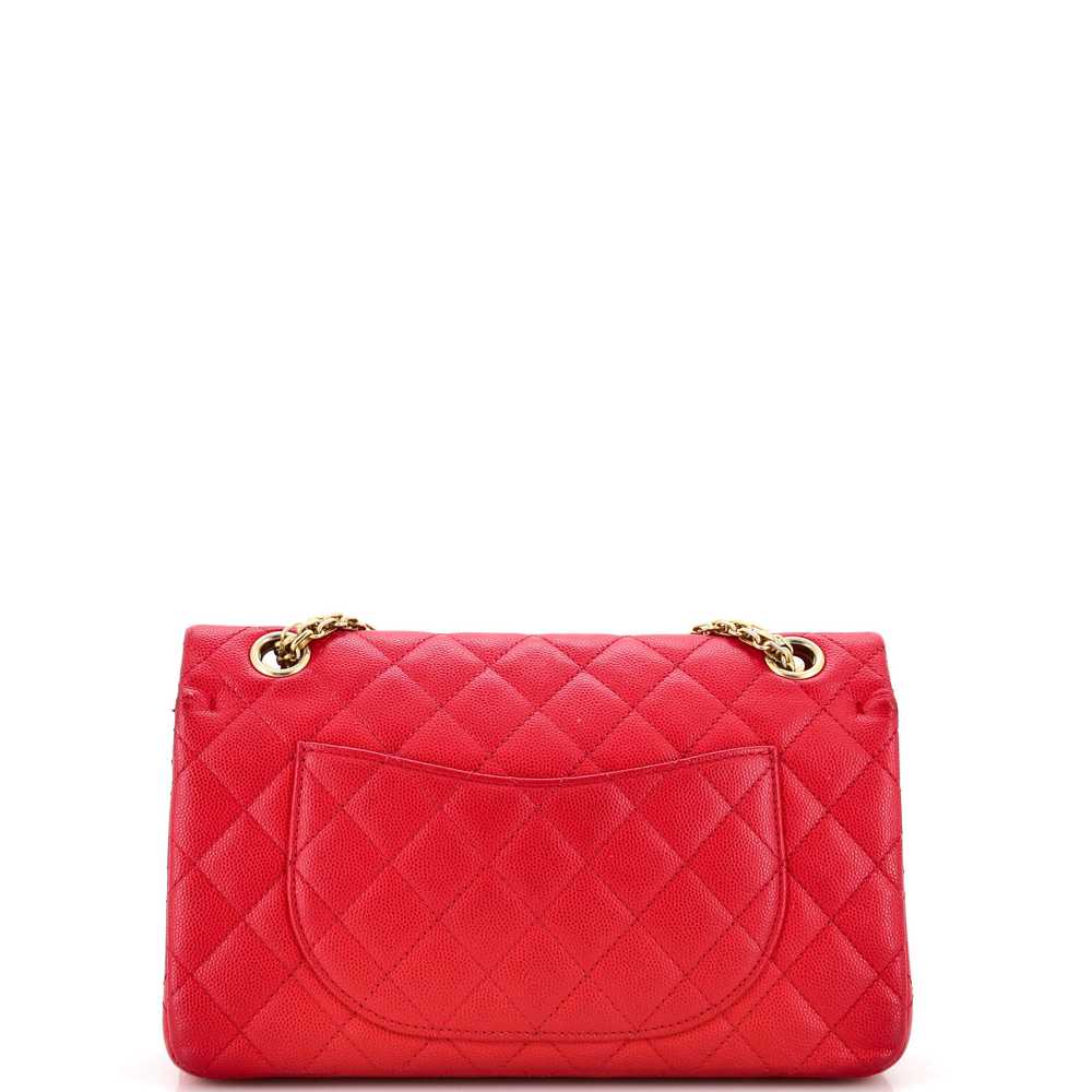 CHANEL Reissue 2.55 Flap Bag Quilted Caviar 225 - image 3