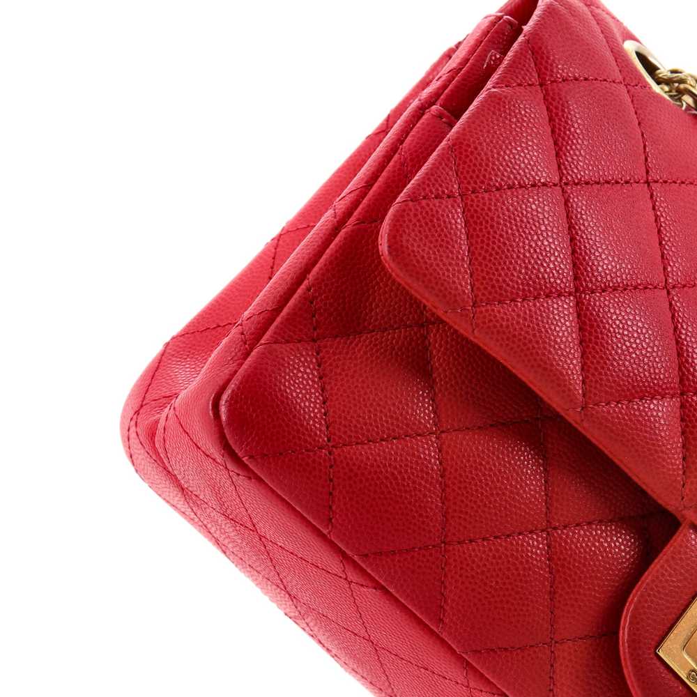 CHANEL Reissue 2.55 Flap Bag Quilted Caviar 225 - image 6
