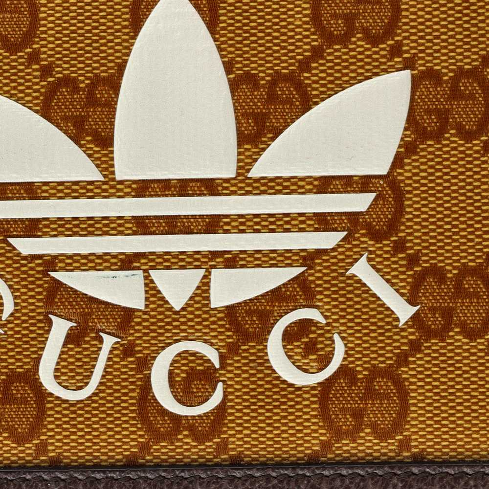 GUCCI x adidas Wallet on Chain GG Coated Canvas - image 6