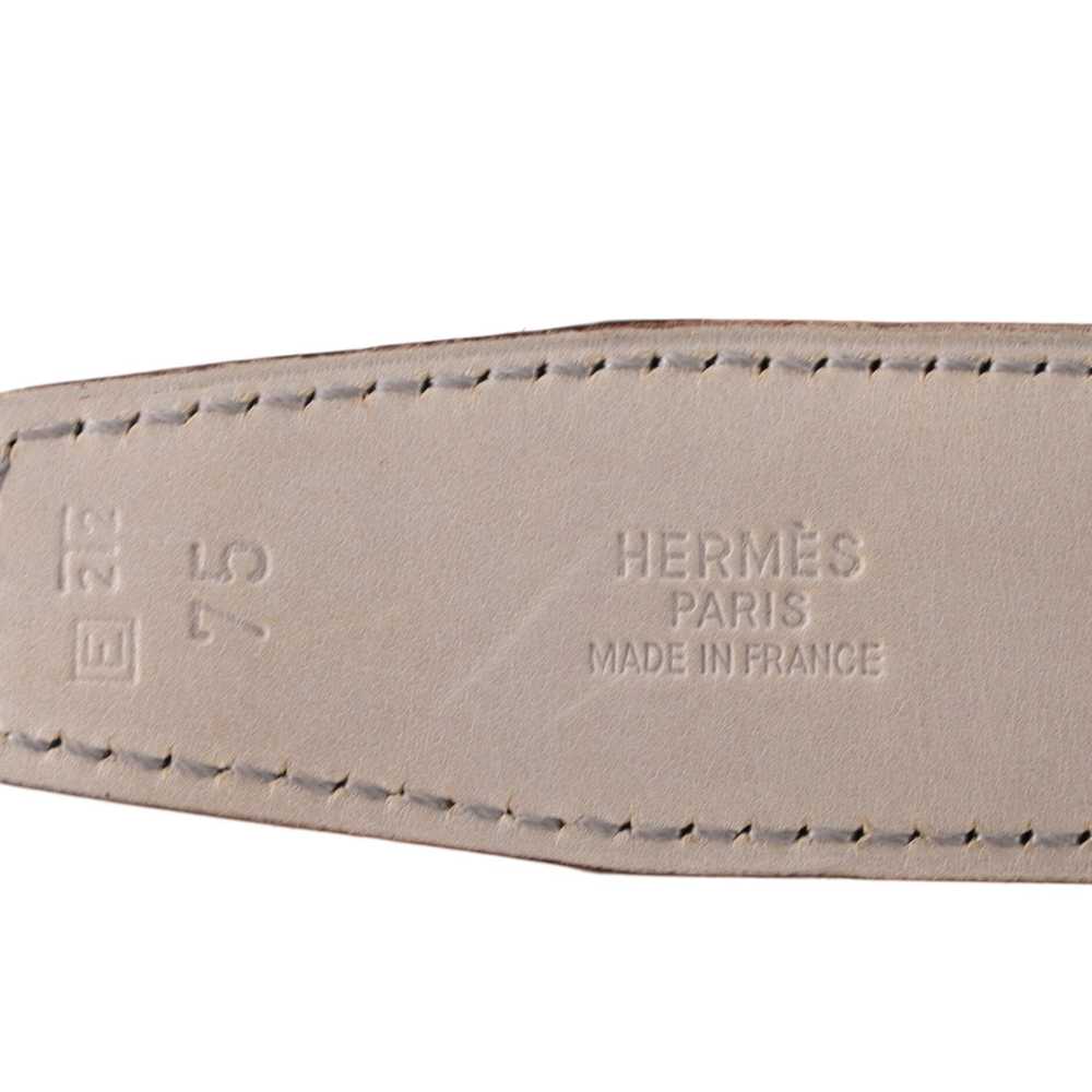 Hermes Constance Reversible Belt Leather Medium 75 - image 4