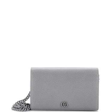 GUCCI Petite GG Marmont Chain Wallet Leather Mini - image 1