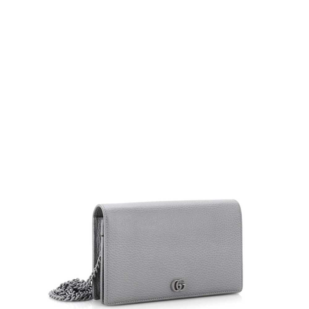 GUCCI Petite GG Marmont Chain Wallet Leather Mini - image 2