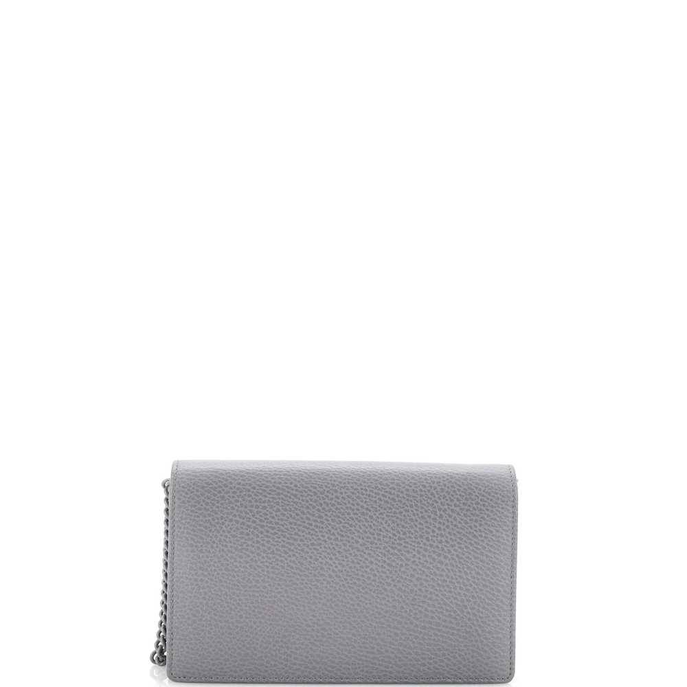 GUCCI Petite GG Marmont Chain Wallet Leather Mini - image 3