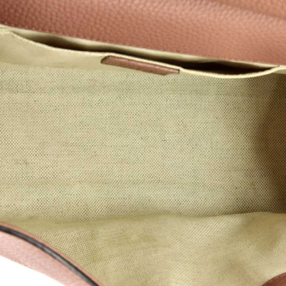 GUCCI GG Marmont Top Handle Bag Leather Mini - image 5