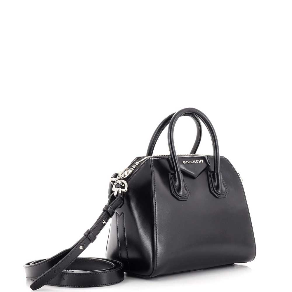 GIVENCHY Antigona Bag Glazed Leather Mini - image 2