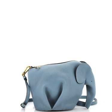 LOEWE Elephant Crossbody Bag Leather Mini