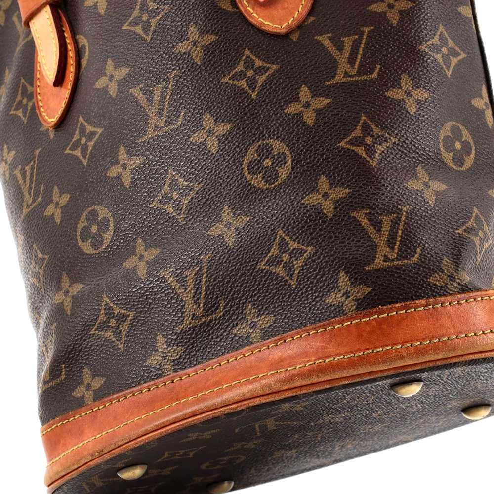 Louis Vuitton Petit Bucket Bag Monogram Canvas - image 6