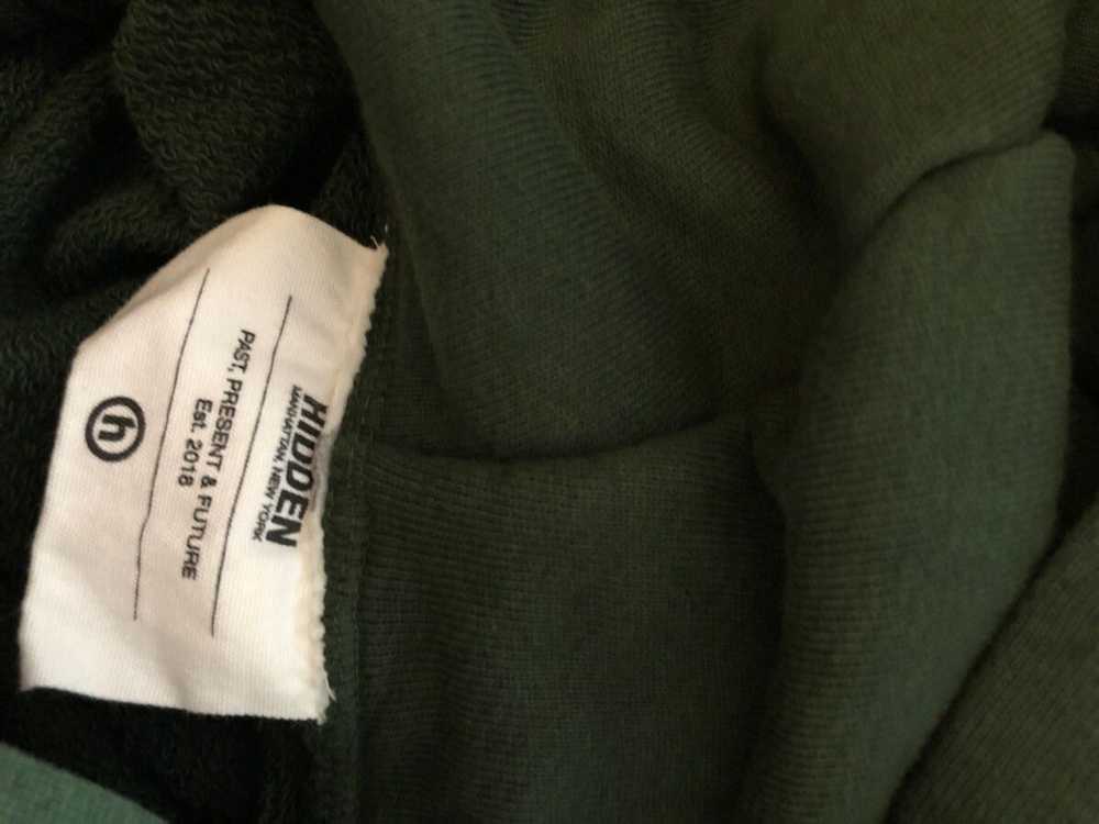 HIDDEN HIDDEN Green Hoodie - image 4