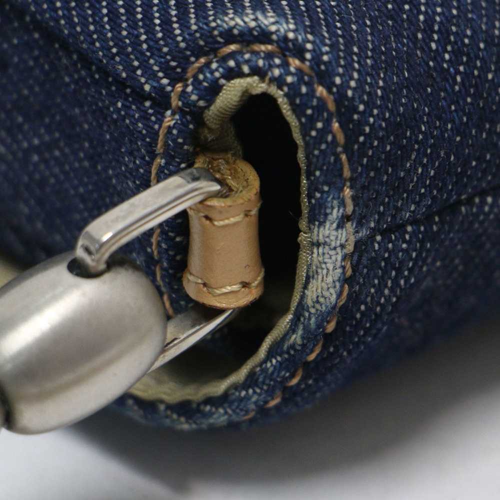 Dior CHRISTIAN DIOR Bag Handbag Navy Beige Should… - image 10