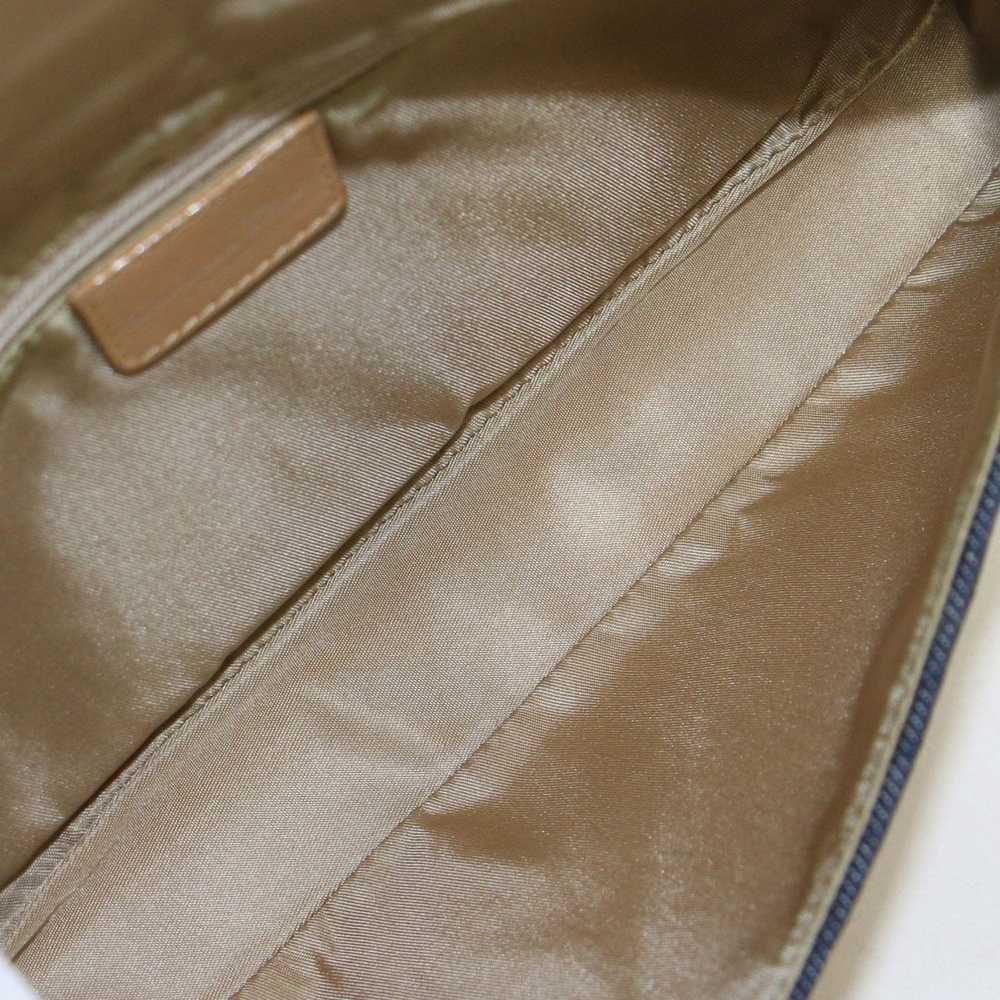 Dior CHRISTIAN DIOR Bag Handbag Navy Beige Should… - image 5