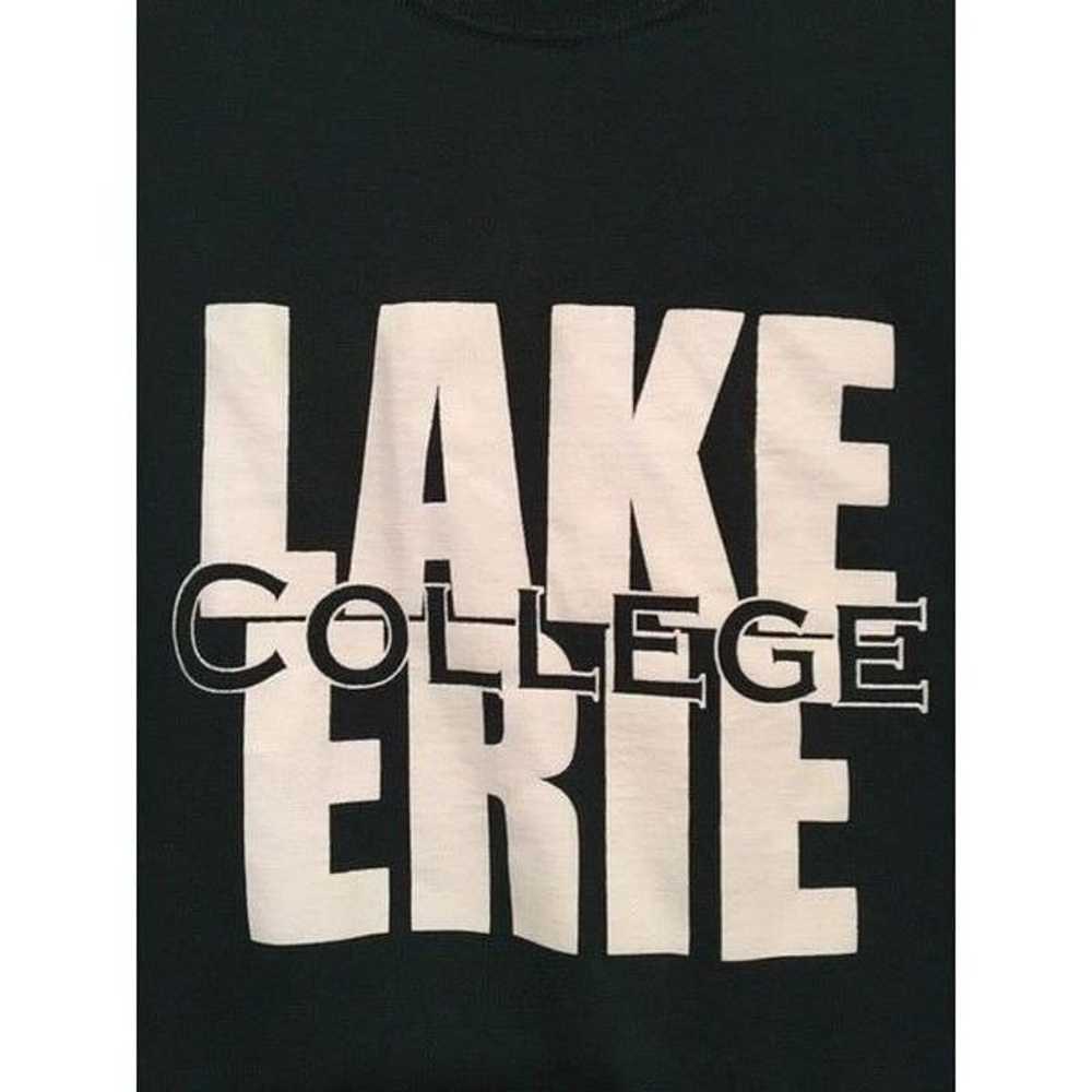 LAKE ERIE COLLEGE SIZE SMALL GREEN T-SHIRT - image 2