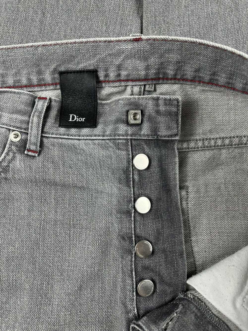 Dior Dior Homme Light Grey Denim Jeans - image 7