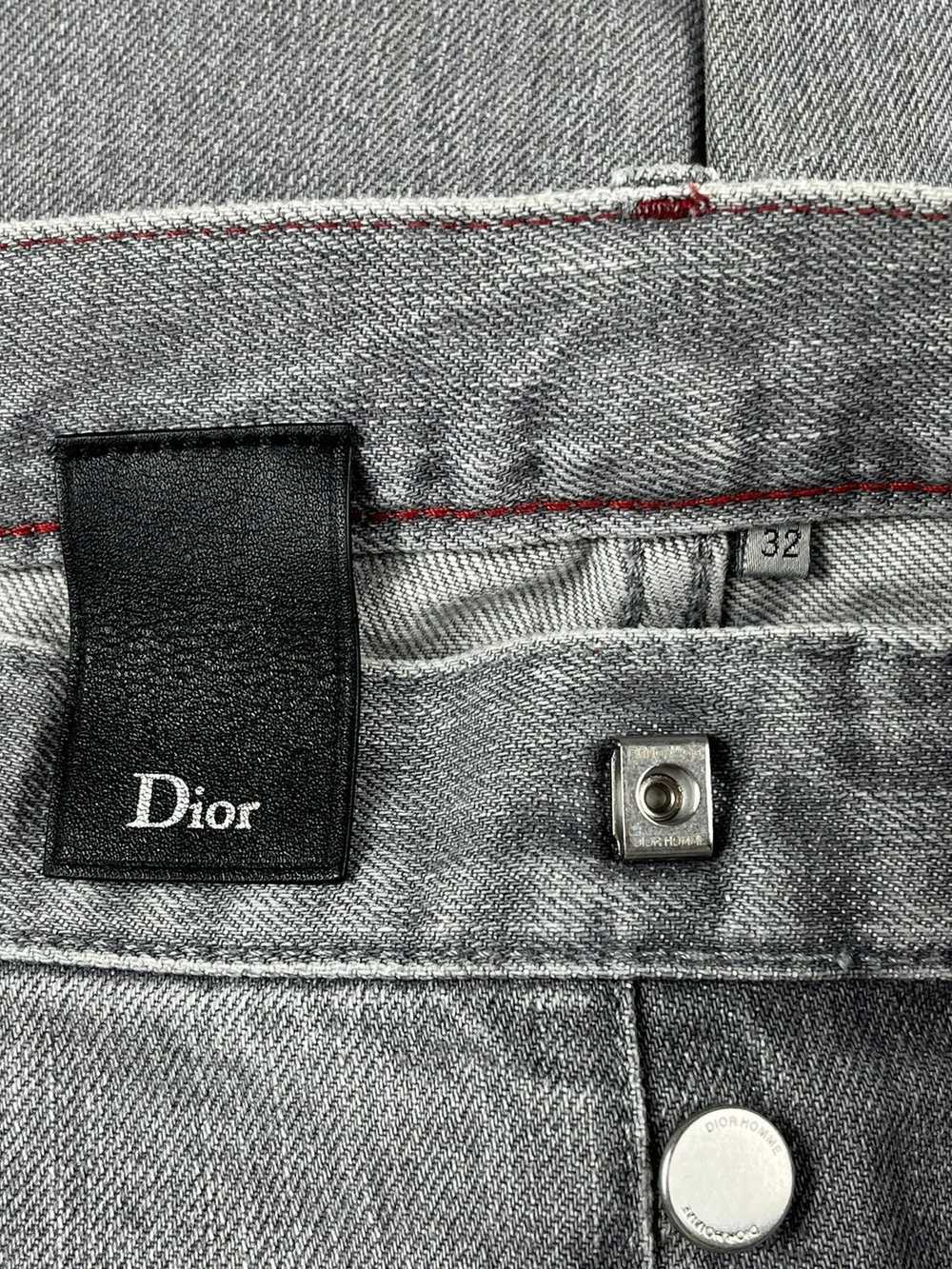 Dior Dior Homme Light Grey Denim Jeans - image 8