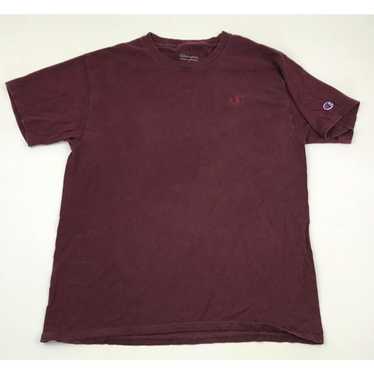 Champion Champion Shirt Size Medium M Red Burgund… - image 1