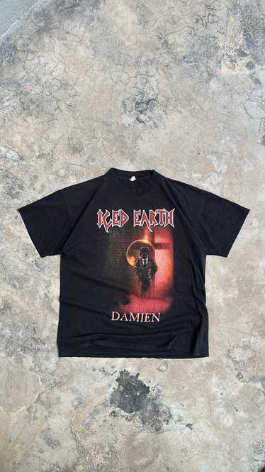 Band Tees  Rock T Shirt  Vintage Retro Classic Iced Earth