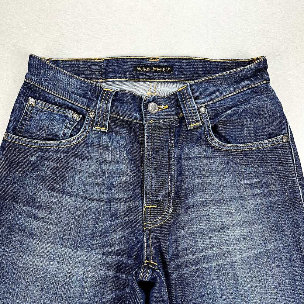 Nudie Jeans Nudie Jeans Mens 30 Blue Denim Slim F… - image 5