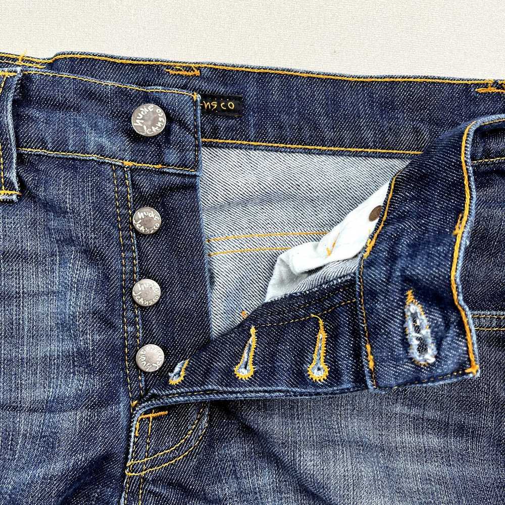 Nudie Jeans Nudie Jeans Mens 30 Blue Denim Slim F… - image 7