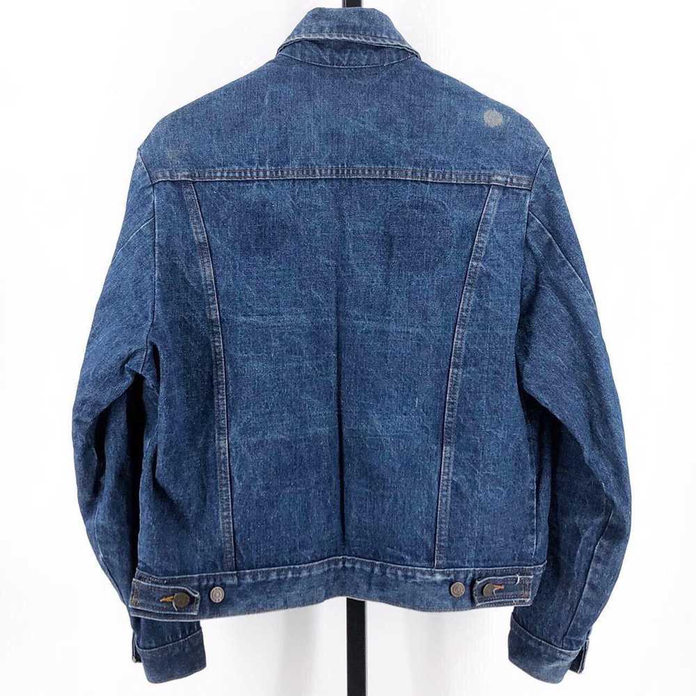 Other 80s denim trucker jean jacket Roebucks 1980… - image 2