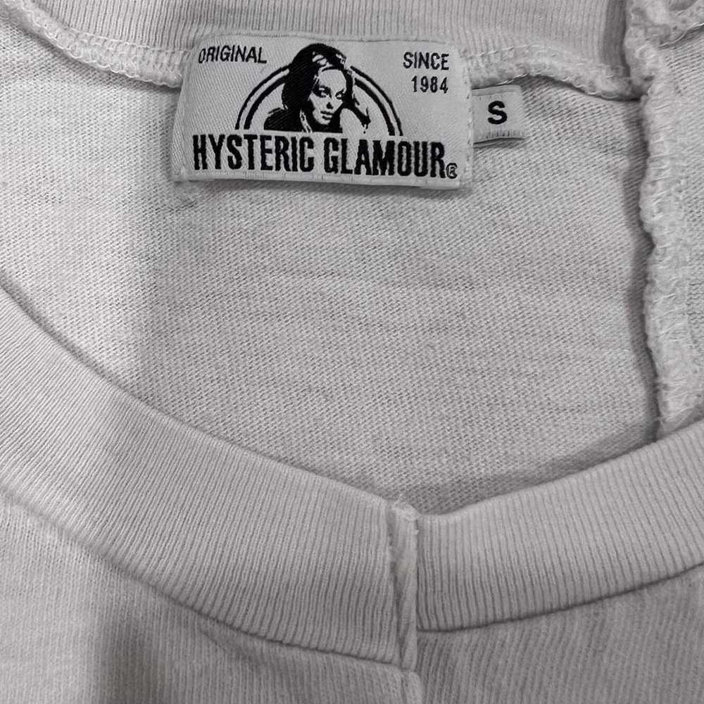 Hysteric Glamour Hysteric Glamour White T-Shirt S… - image 4