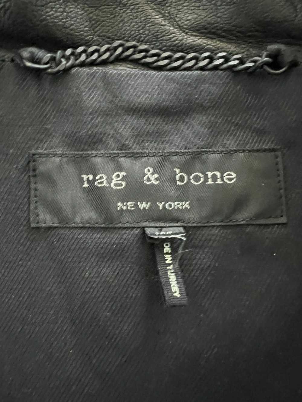Rag & Bone Rag & Bone Lamb Leather Jacket - image 4