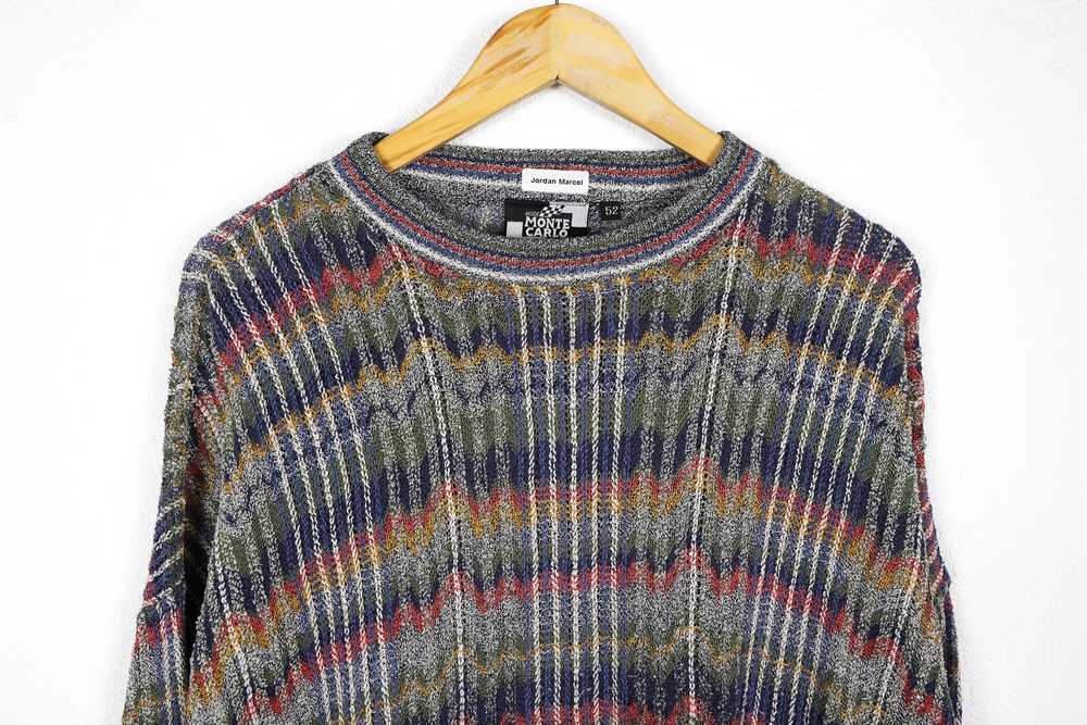 Coloured Cable Knit Sweater × Missoni × Vintage V… - image 2