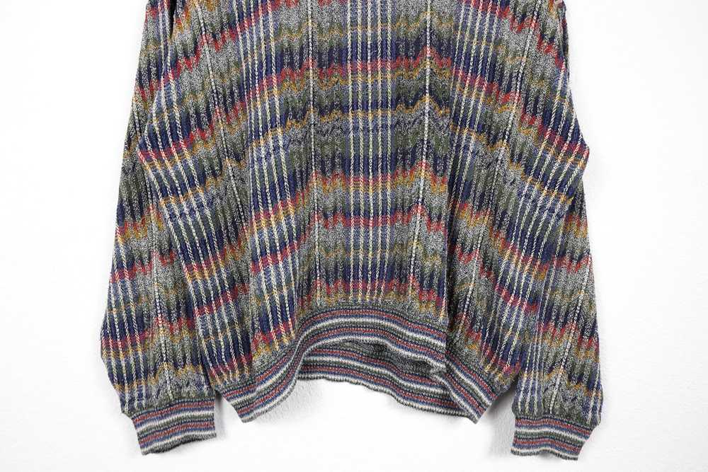 Coloured Cable Knit Sweater × Missoni × Vintage V… - image 3