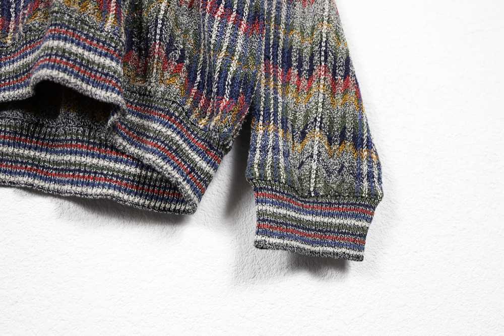 Coloured Cable Knit Sweater × Missoni × Vintage V… - image 5