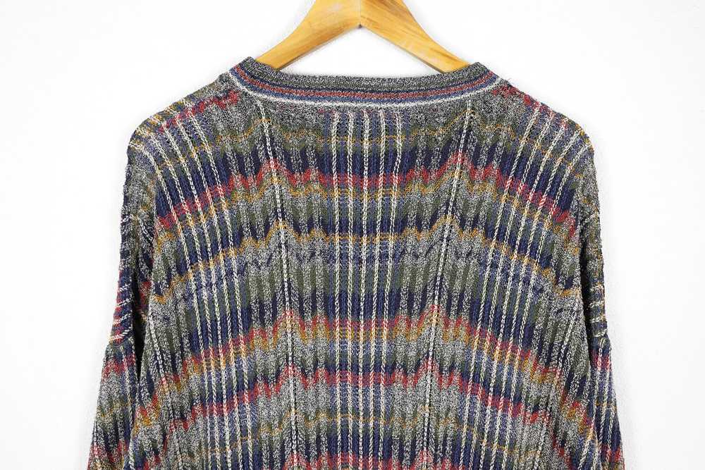 Coloured Cable Knit Sweater × Missoni × Vintage V… - image 8