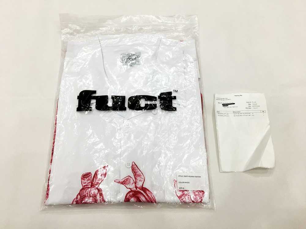Fuct FUCT Death Bunny Aloha Rayon Shirt XL - image 3