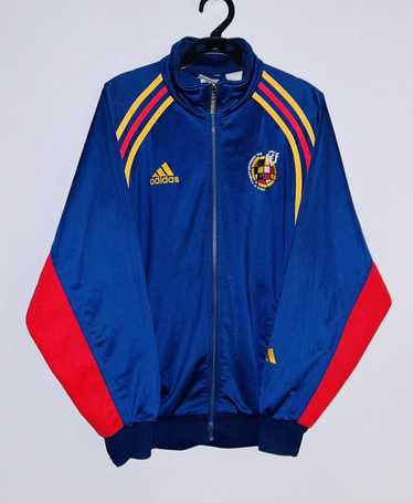 Adidas × Soccer Jersey × Vintage Spain y2k jacket - image 1
