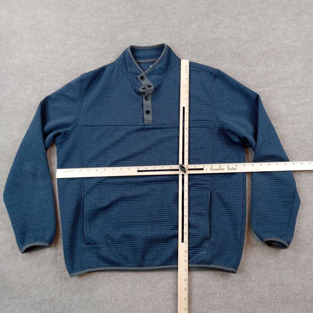 Vintage Johnnie O Sweatshirt Mens Large Blue 1/4 … - image 2