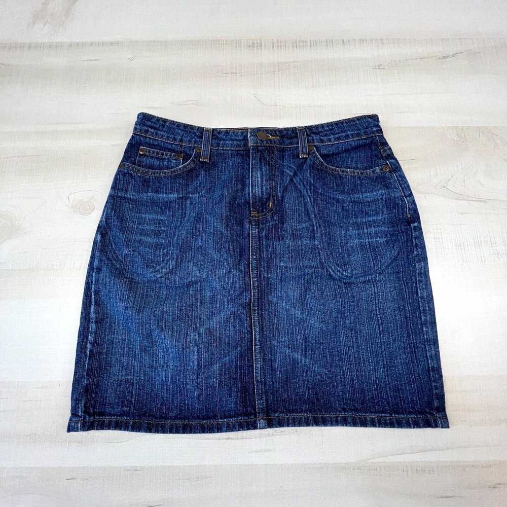 Mossimo Mossimo Womens Skirt Size 8 Blue Denim St… - image 1