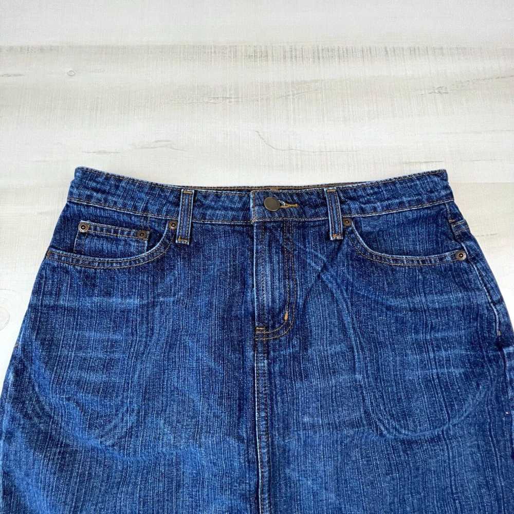 Mossimo Mossimo Womens Skirt Size 8 Blue Denim St… - image 2