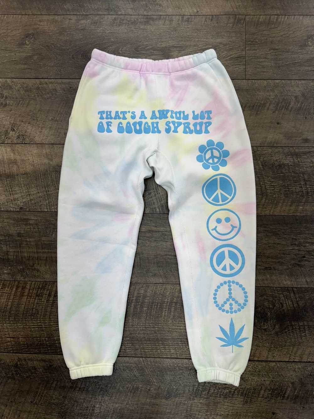 Awful Lot of Cough Syrup Desto Dubb Peace Tie-Dye… - image 1