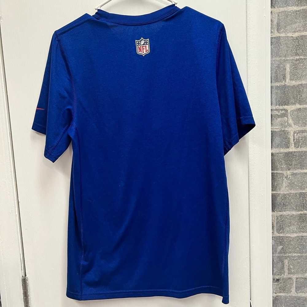 NFL New York Giants Nike Royal Blue Dri-Fit T-Shi… - image 4