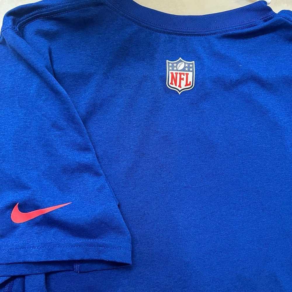 NFL New York Giants Nike Royal Blue Dri-Fit T-Shi… - image 5