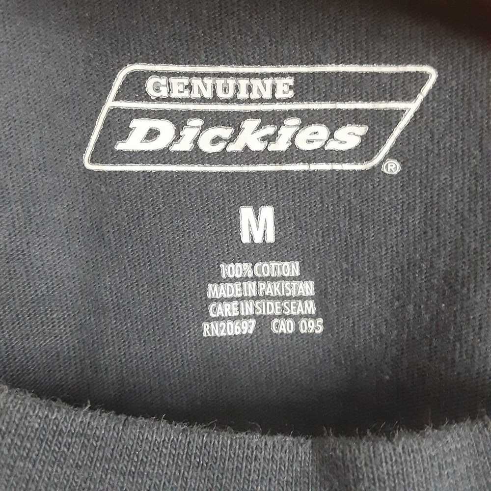 Dickies Adult Mens Size Medium Black Long Sleeve … - image 4