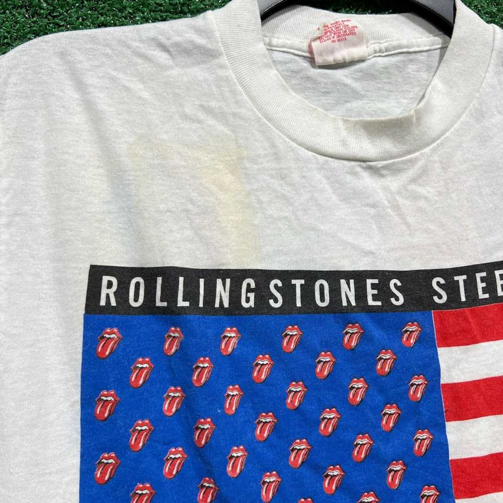 Vintage Vintage 1989 The Rolling Stones BandT-Shi… - image 6