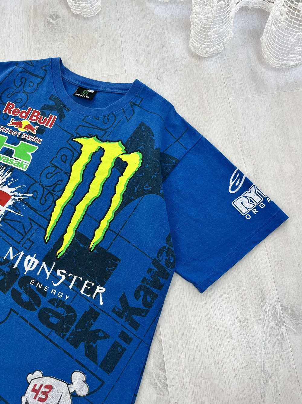 Fox × Racing × Red Bull Crazy Monster Energy Kawa… - image 3