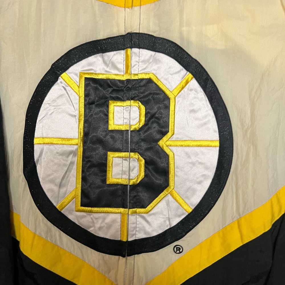 Logo 7 Vintage LOGO 7 Boston Bruins NHL Jacket - image 2