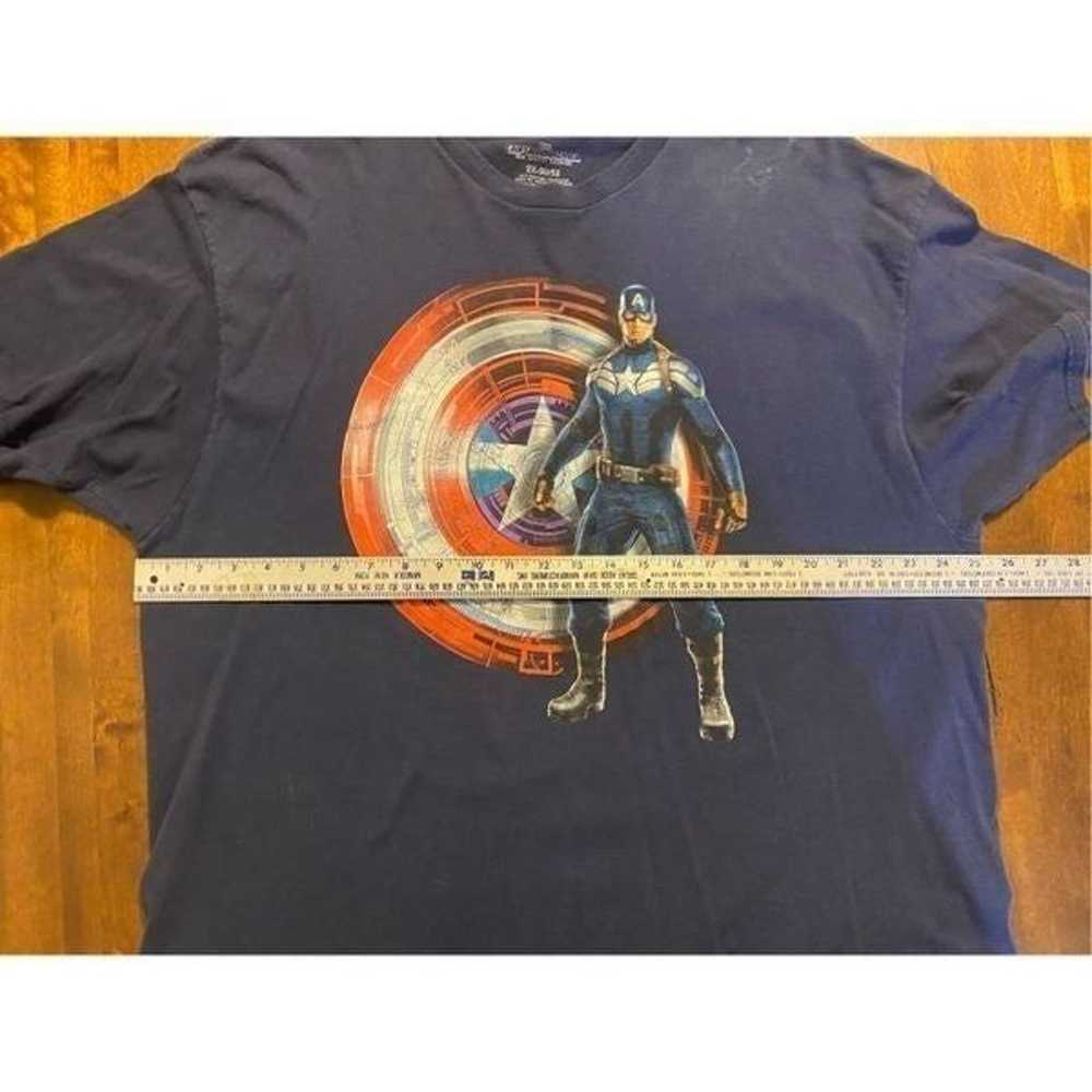 Marvel Shirt Mens 2XL Captain America Winter Sold… - image 3