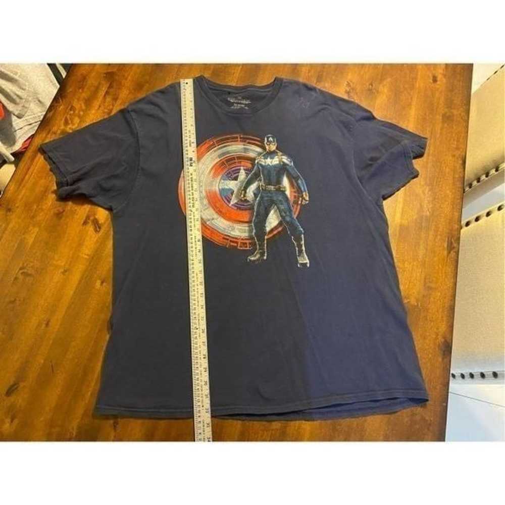 Marvel Shirt Mens 2XL Captain America Winter Sold… - image 4