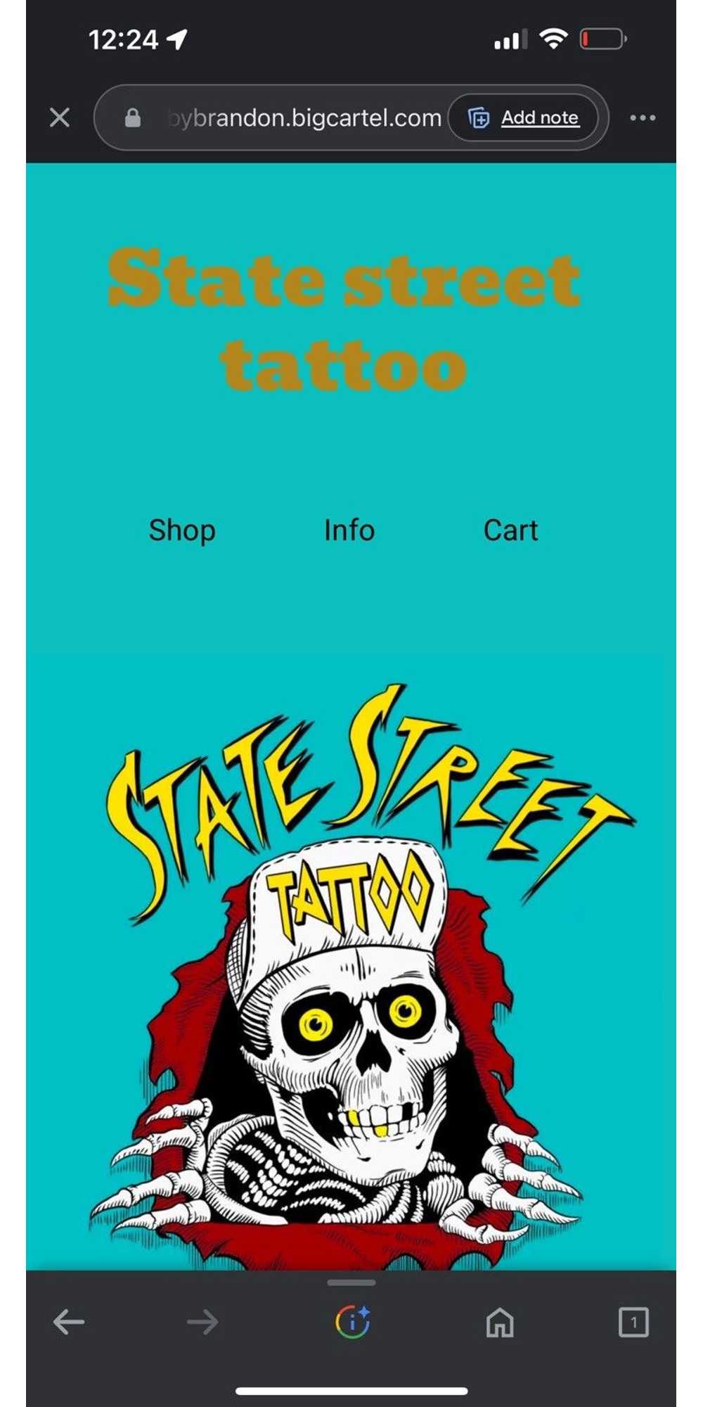 Custom × Pins × Streetwear State Street Tattoo Or… - image 6