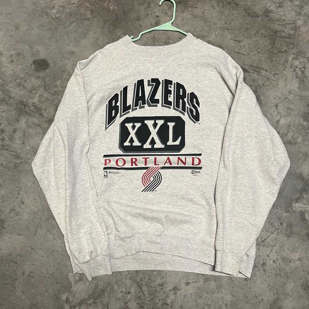 Salem Sportswear Vintage Portland Blazers NBA Swe… - image 1