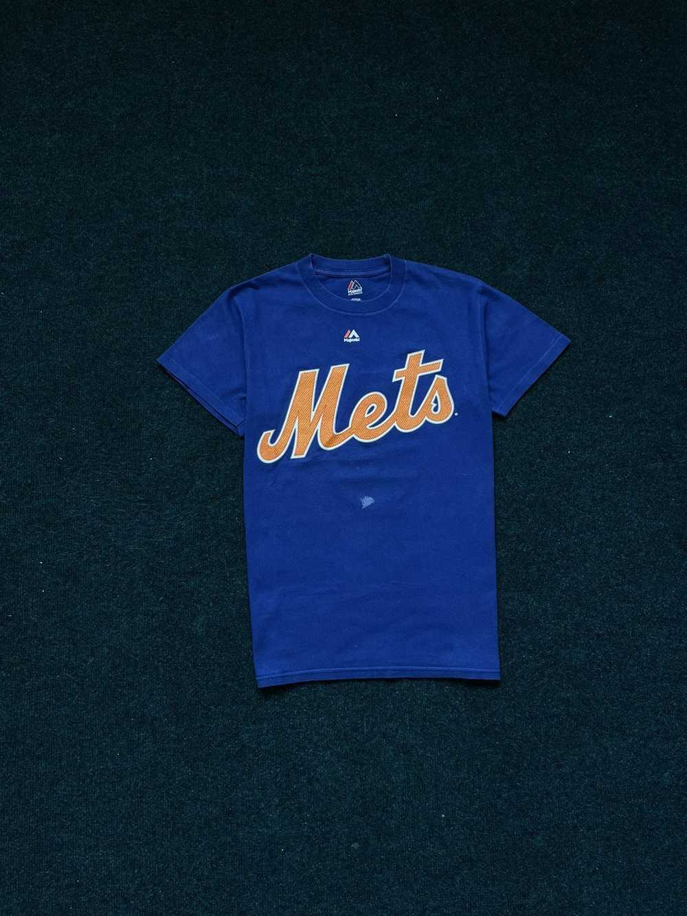 Rare × Streetwear × Vintage Majestic NY Mets Davi… - image 1
