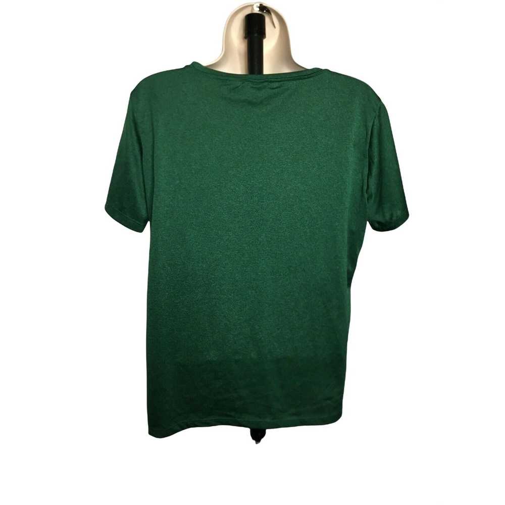 Other Stetson FA Soccer Club Tee Shirt Green Burn… - image 3