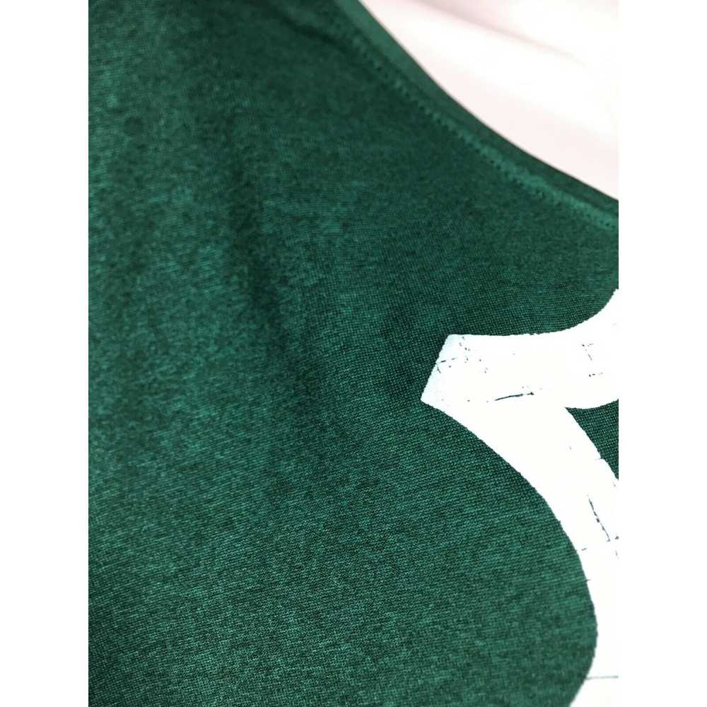 Other Stetson FA Soccer Club Tee Shirt Green Burn… - image 4