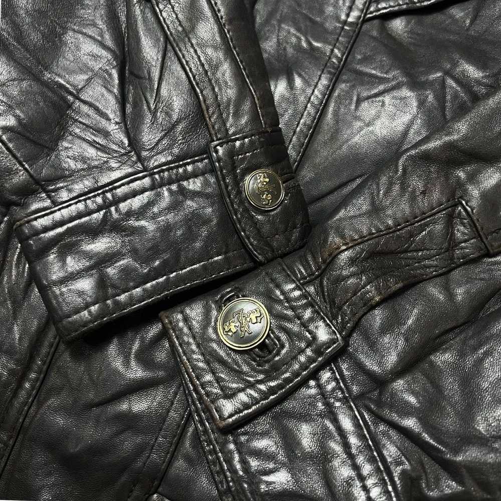 Yves Saint Laurent Vintage Yves st Lauren Leather… - image 5