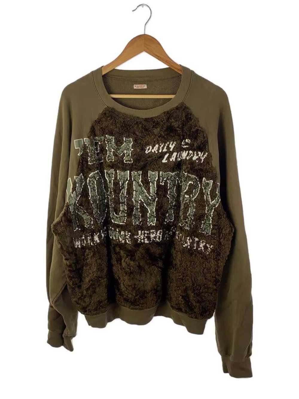 Kapital 'Em Kountry Grizzly Fur Sweatshirt - image 1